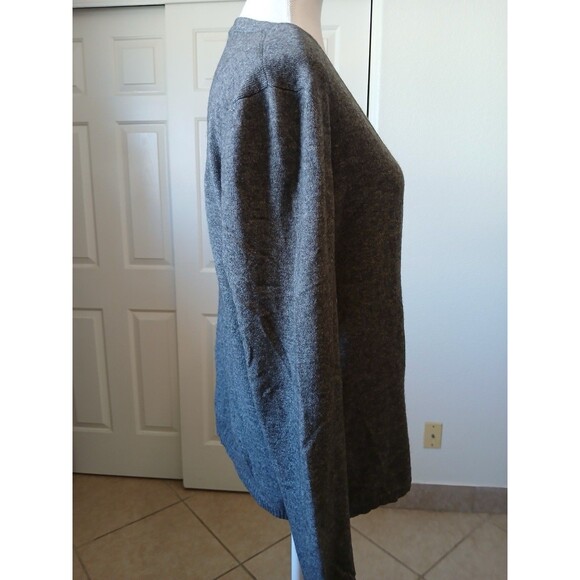 Maria Di Ripabianca Sweater Womens Cashmere Cardigan Gray V-neck Long Sleeve 10 - Picture 3 of 14